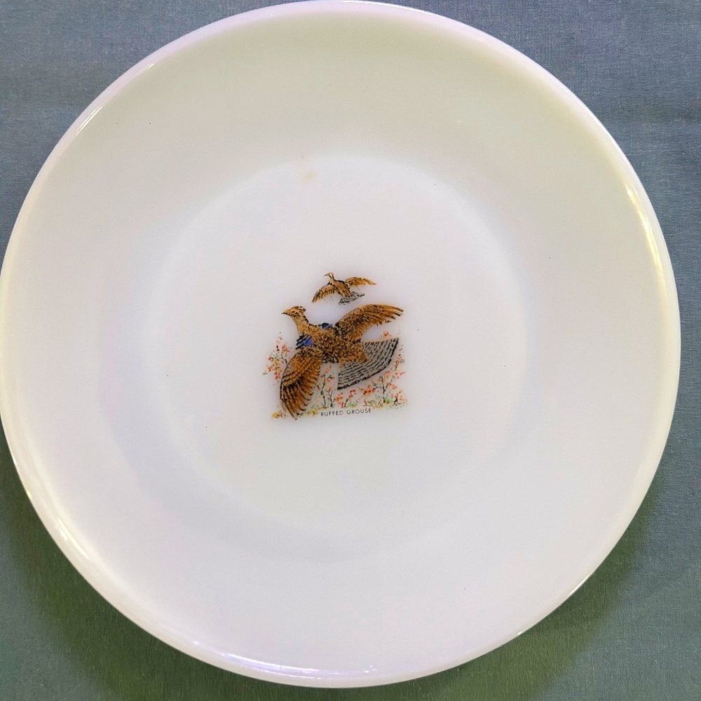Fire King Canadian Goose Plate 9"